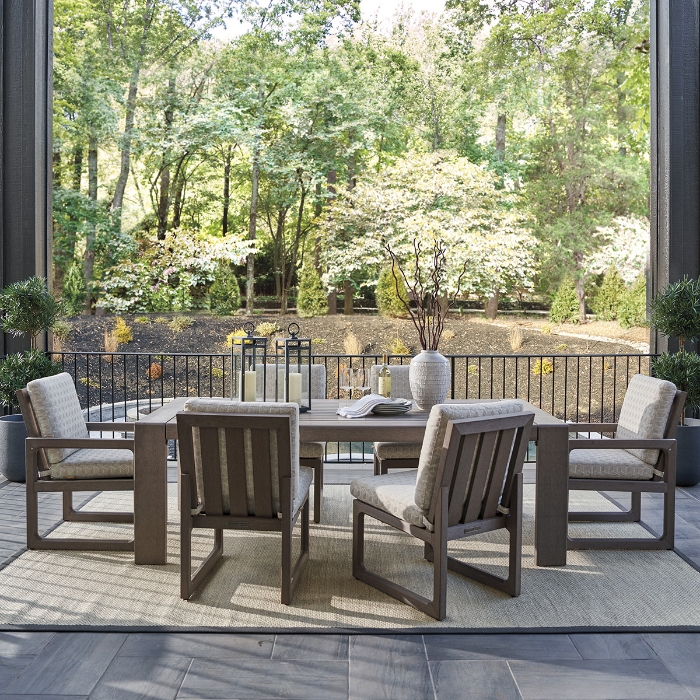 Mozambique Rectangular Dining Table set
