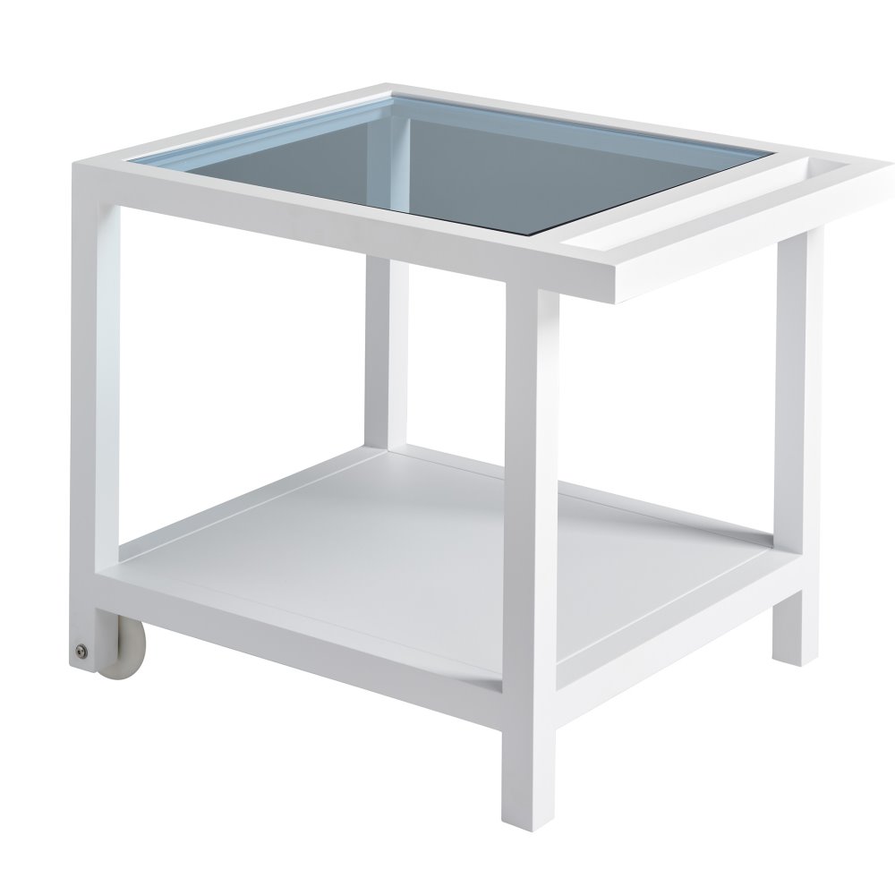 Ocean Breeze Serving Cart End Table