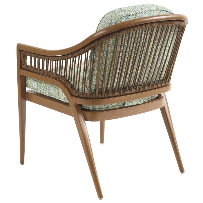 Palm Desert Poolside Arm Dining Chair back