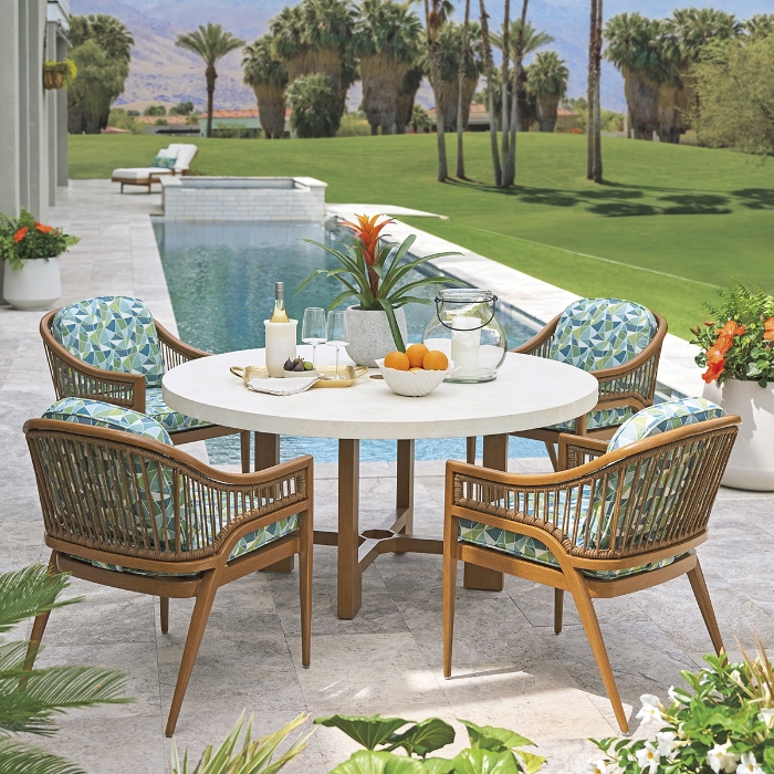 Palm desert dining set
