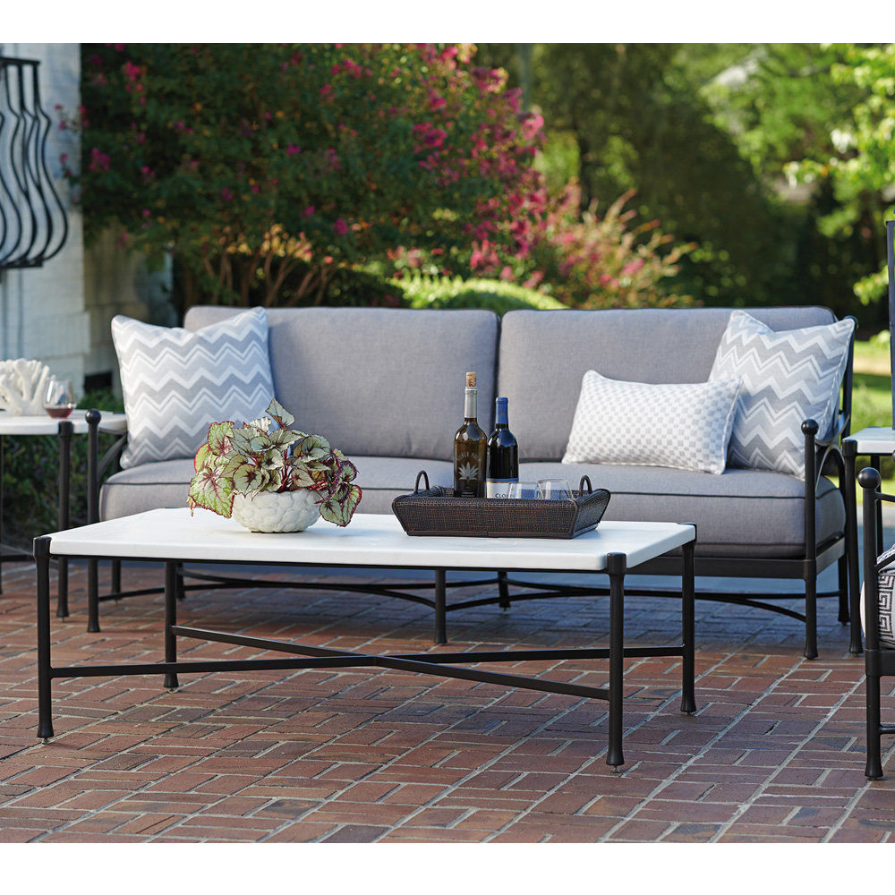American made outdoor cocktail table