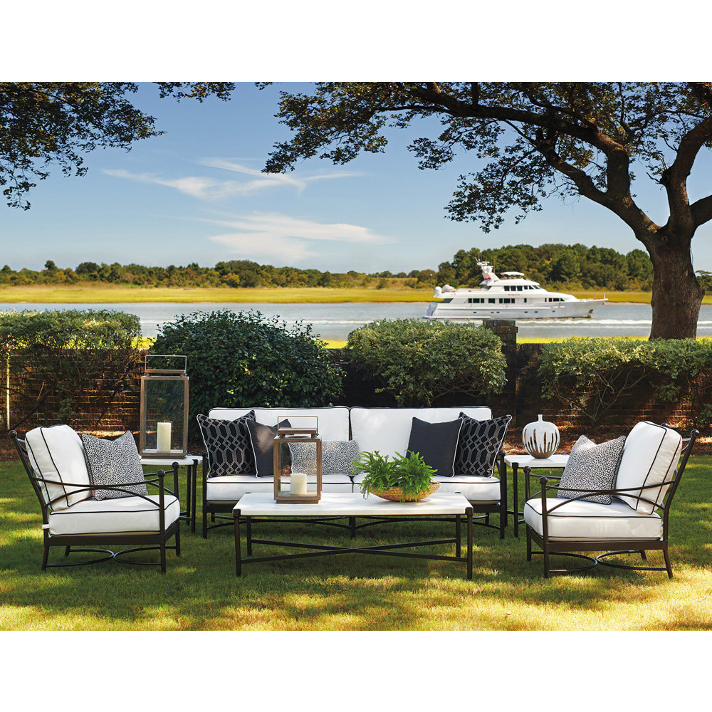 Tommy Bahama Pavlova Sofa and Lounge Chair Patio Set - TB-PAVLOVA-SET1