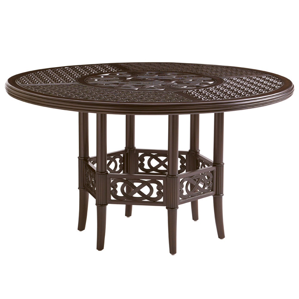 cast aluminum dining table