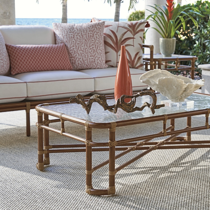 Sandpiper Bay Rectangular Cocktail Table lifestyle