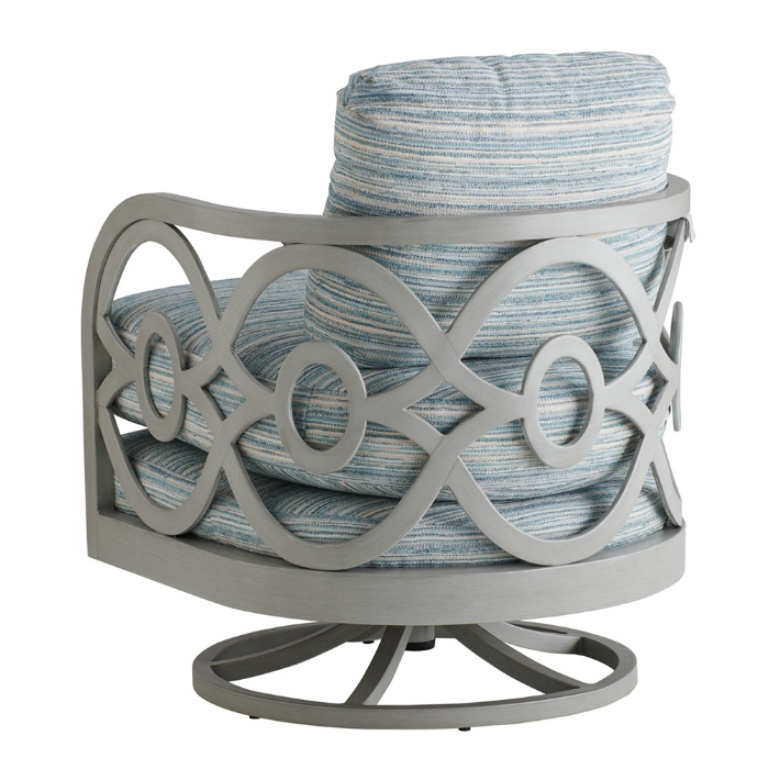 Silver Sands Occasional Swivel Chair back detail