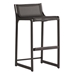 South Beach Sling Bar Stools with Dark Graphite Slings