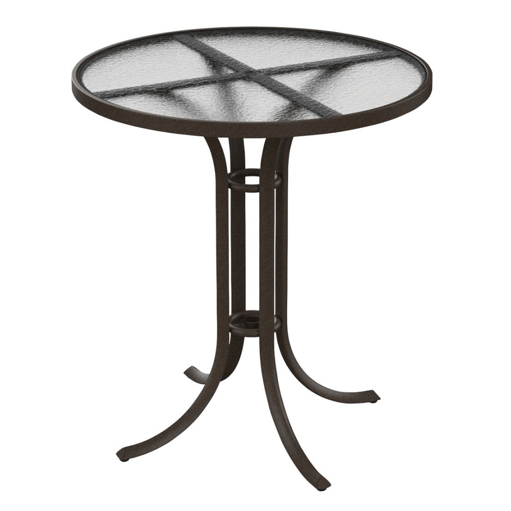 Tropitone Acrylic 36" Round Bar Table - 1897A