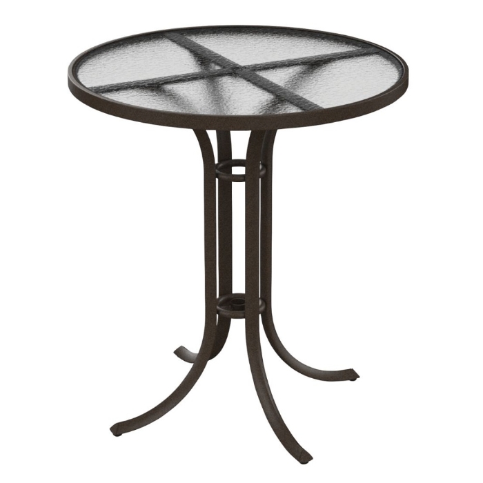 Tropitone Acrylic 36" Round Bar Table - 1897A