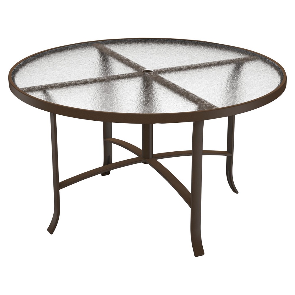 Tropitone Acrylic 48" Round Dining Table - 4248AU