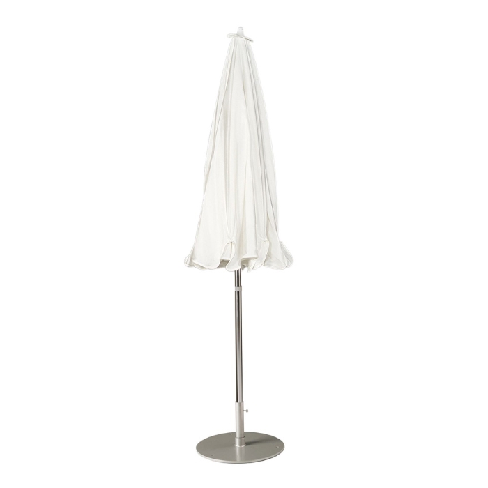 Aluminum tilt umbrella closed
