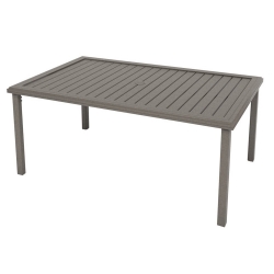 Tropitone Amici 66" x 42" Rectangle Dining Umbrella Table - 691866U-28