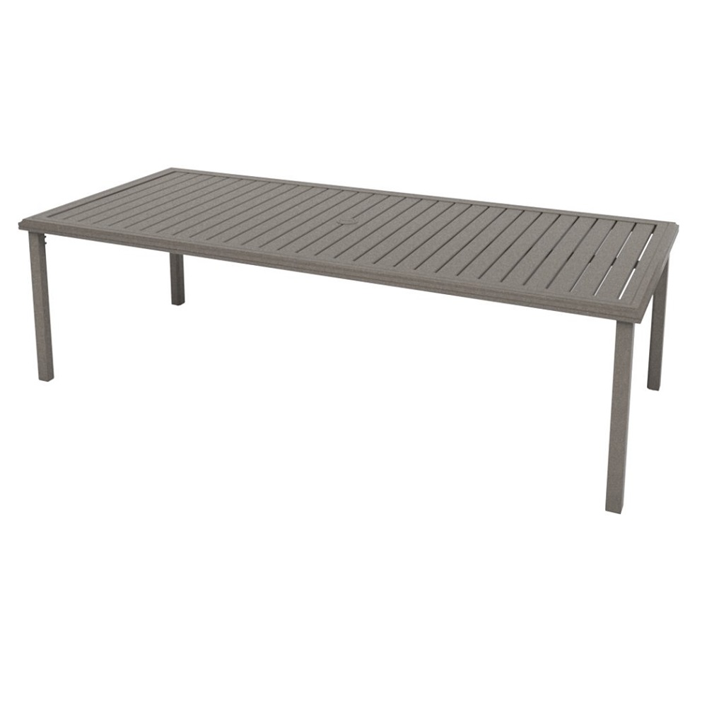 Tropitone Amici 84" x 42" Rectangle Dining Umbrella Table - 691896U-28