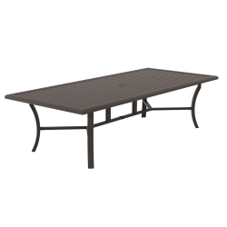 Tropitone Banchetto 108" x 48" Rectangular Dining Umbrella Table - 401119U