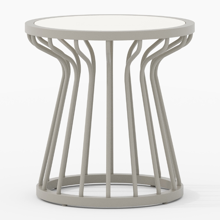 Tropitone Kali 20" Round Tea Tables