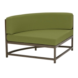 Tropitone Cabana Club Curved Corner Sectional Module - 15" Seat Height - 591010CC