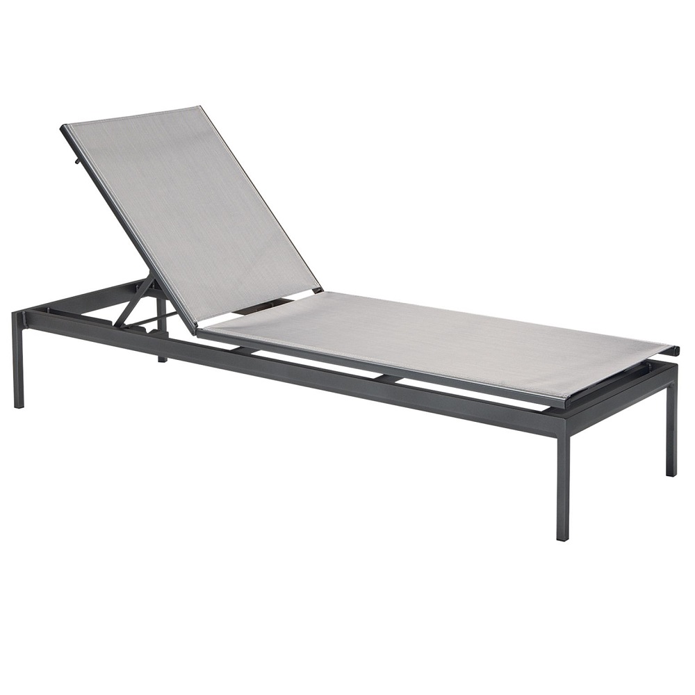 Tropitone Cabana Club Sling Armless Chaise Lounge - 15" Seat Height - 591033-15