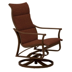 Tropitone Corsica Padded Sling Swivel Action Lounger - 161125NTPS