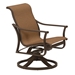 Tropitone Corsica Sling Swivel Rocker Dining Chair - 161169