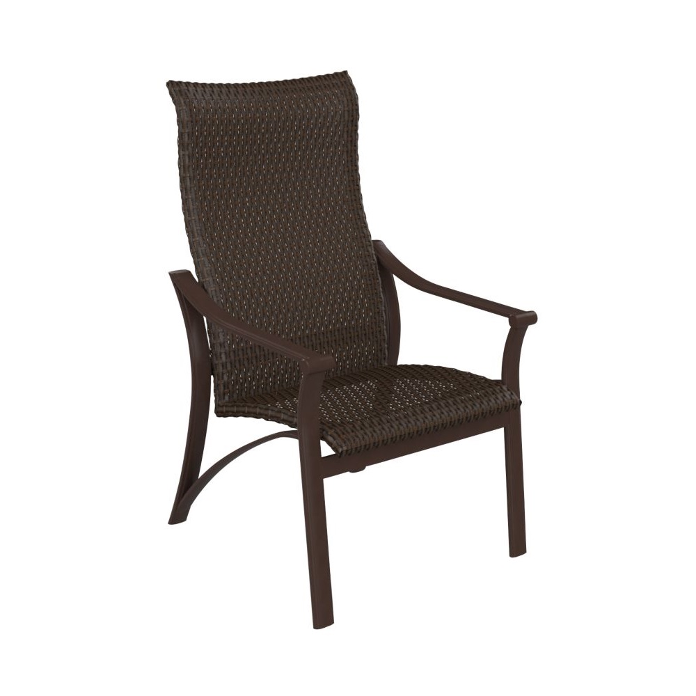 Tropitone Corsica Woven High Back Dining Chair - 161501WS