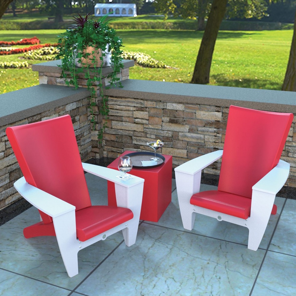 Tropitone Curve MGP Outdoor Lounge Chair Set - TT-CURVE-SET1