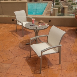 Tropitone Elance Sling Outdoor Bistro Set - TT-ELANCE-SET9