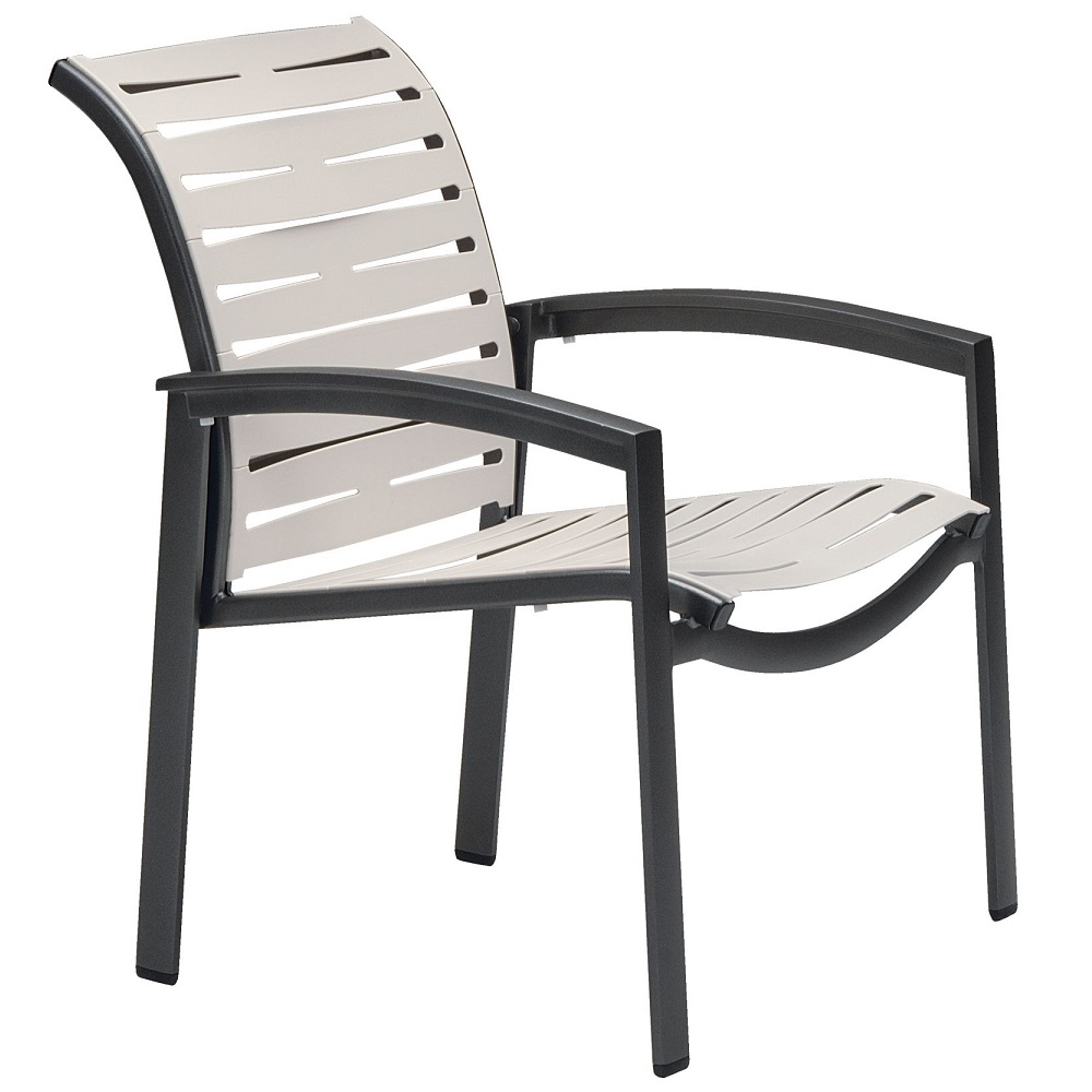 Tropitone Elance EZ Span Ribbon Strap Dining Chair - 471124RB
