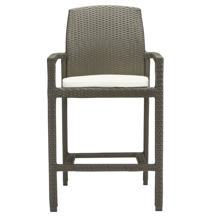 Evo Stationary Bar Stools with Seat Pads