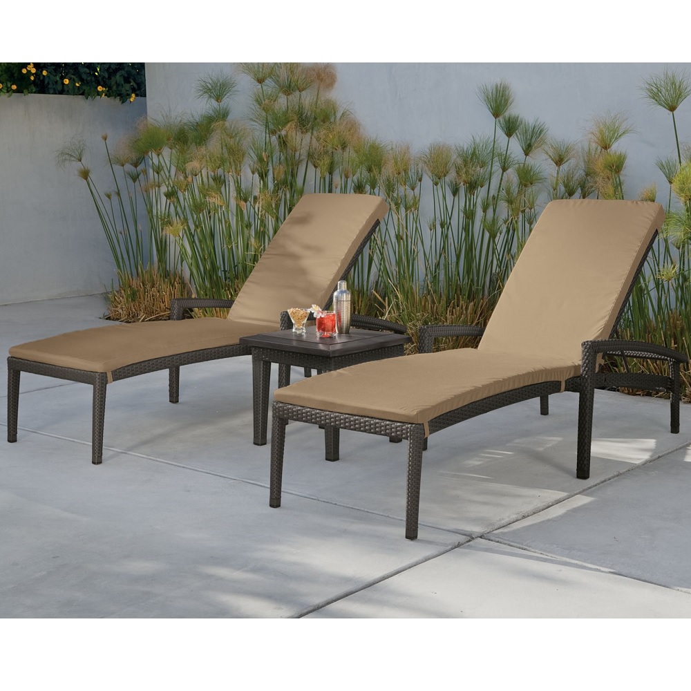 Tropitone Evo Woven Outdoor Chaise Lounge Set for 2 - TT-EVO-SET10