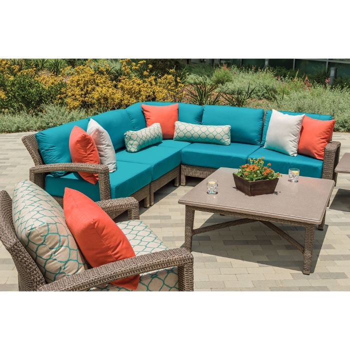 evo wicker coffee table base