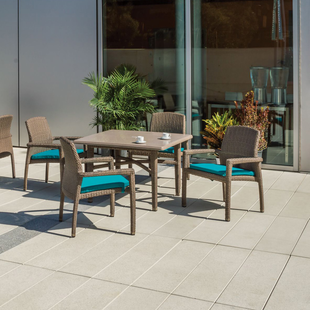 Tropitone Evo Woven Outdoor Dining Set for 4 - TT-EVO-SET5