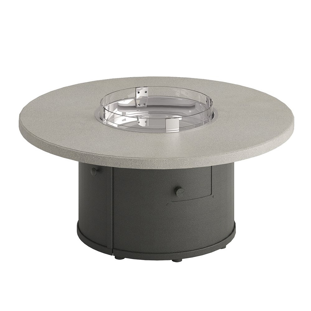 Tropitone Matrix 42" Round Fire Pit - 18"H - TX1942FP-18