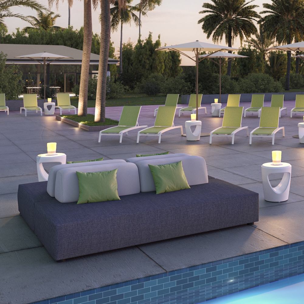 Tropitone Fit Upholstered Outdoor Modular Set - TT-FIT-SET3