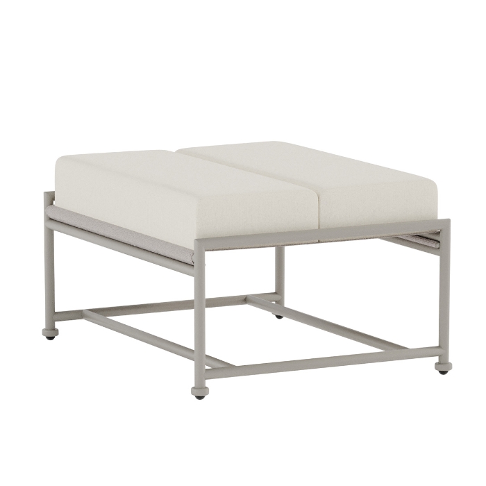 Glendale Cushion Sling Ottoman back