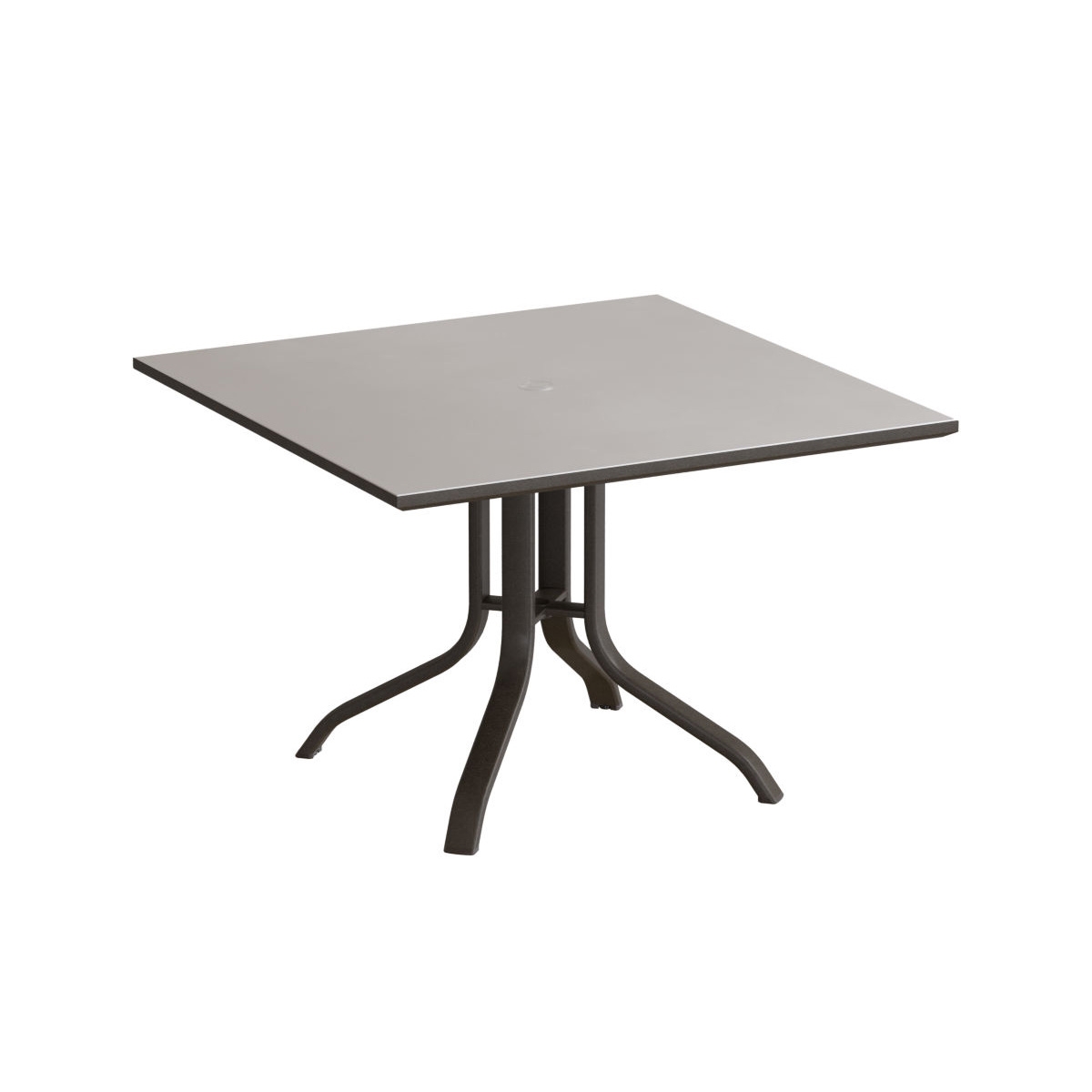 Tropitone Horizon 42" Square Pedestal Umbrella Dining Table - 862443U-28