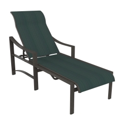 Tropitone Kenzo Sling Chaise Lounge with Arms - 381532