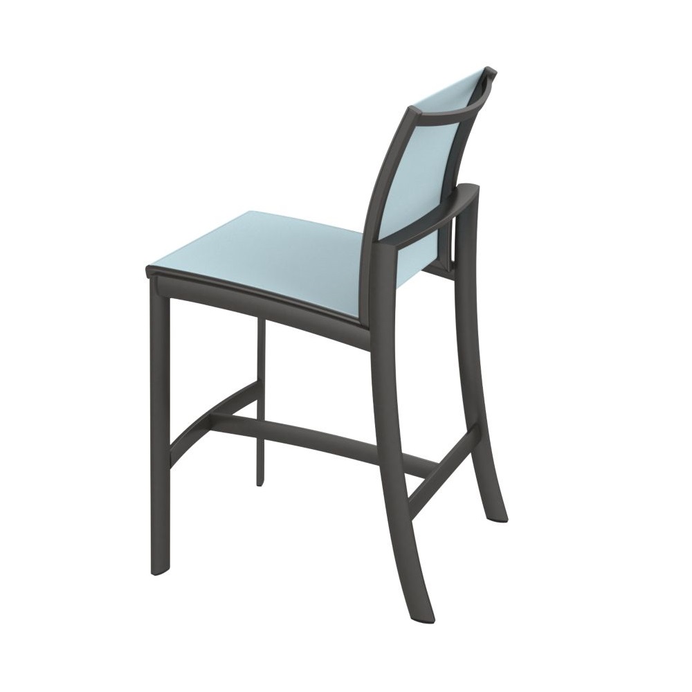 bar stool back detail