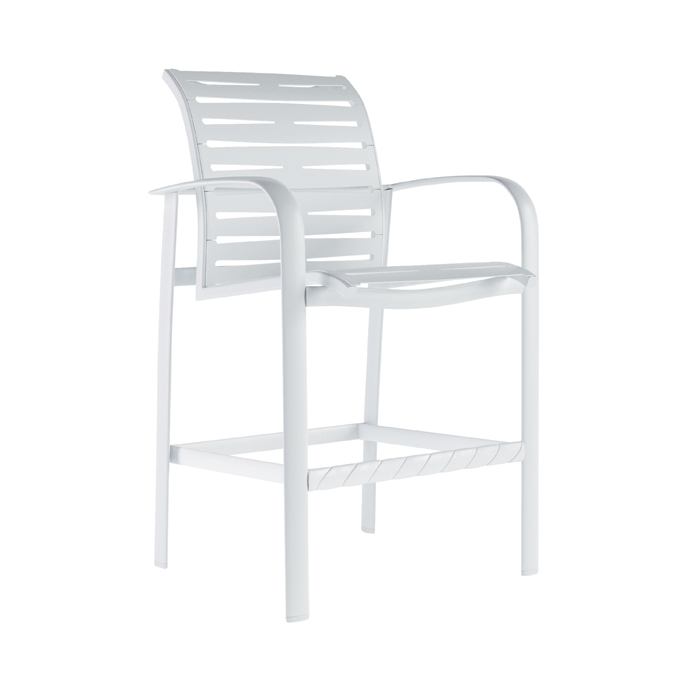 Tropitone Laguna Beach EZ Span Ribbon Bar Stool - 752026RB