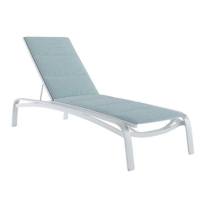 Laguna Beach Padded Sling Chaise Loungers