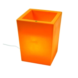 Tropitone MGP Haus Small Planter with Light - 6A1977LTS