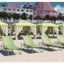 Tropitone Millennia Sling Outdoor Chaise Lounge Set - TT-MILLENNIA-SET2