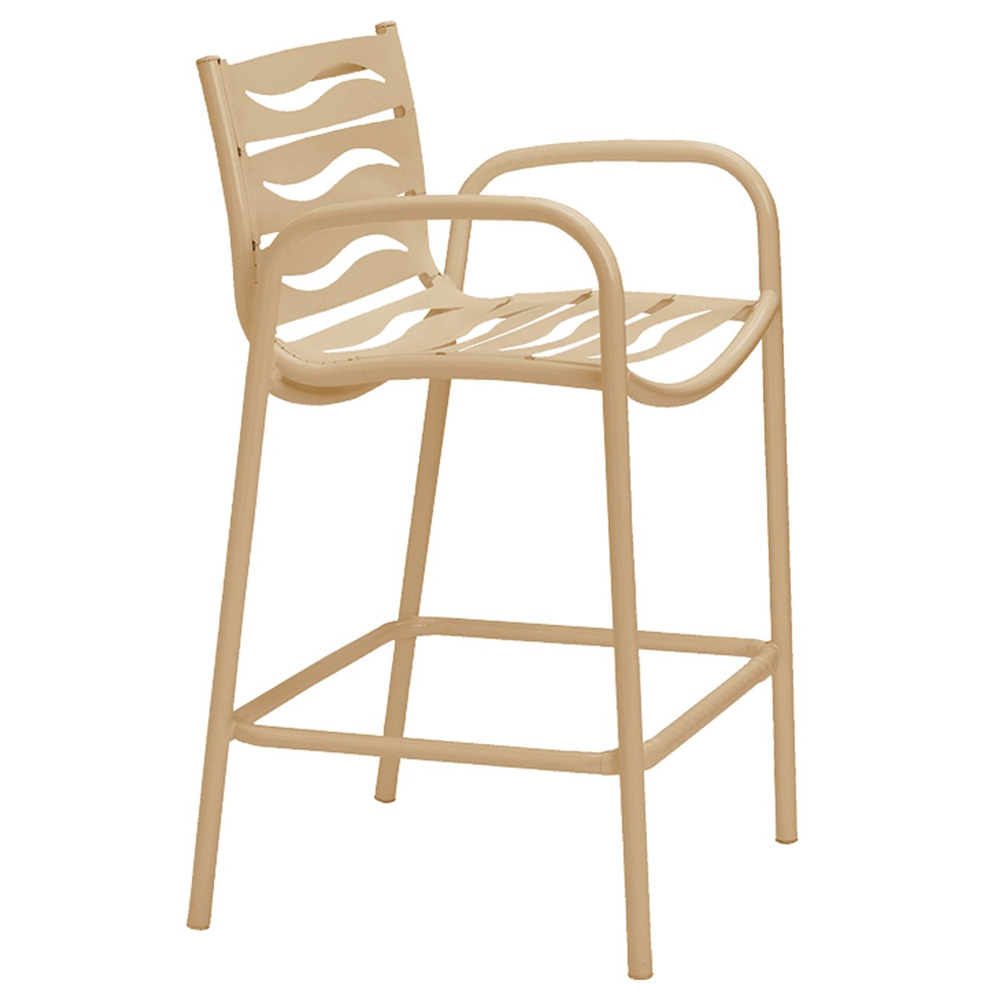 Tropitone Millennia EZ Span Wave Stationary Bar Stool - 9526WV