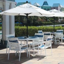 Tropitone Millennia EZ Span Ribbon Outdoor Dining Set for 4 - TT-MILLENNIA-SET5