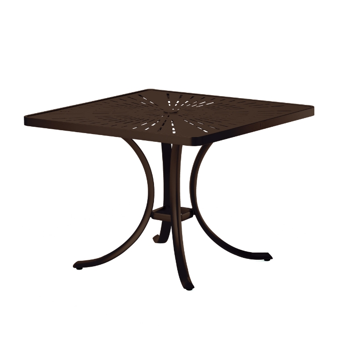 Tropitone LaStratta 36" Square Dining Umbrella Table