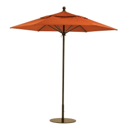 Tropitone Portofino III 8 Hexagon Patio Umbrella with Manual Lift - JH008MS