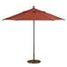 Tropitone Portofino III 9' Hexagon Patio Umbrella with Pulley Lift - JH009PS