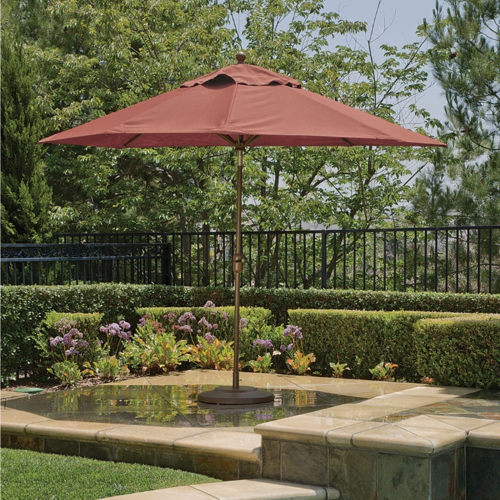Portofino-II aluminum umbrella