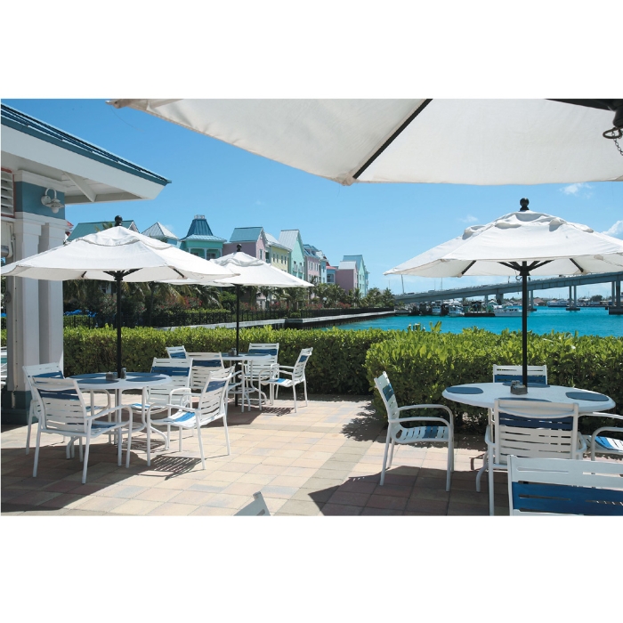 Tropitone aluminum umbrella