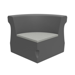 Tropitone Radius Curved Corner Module with Seat Pad - 3B181005CC