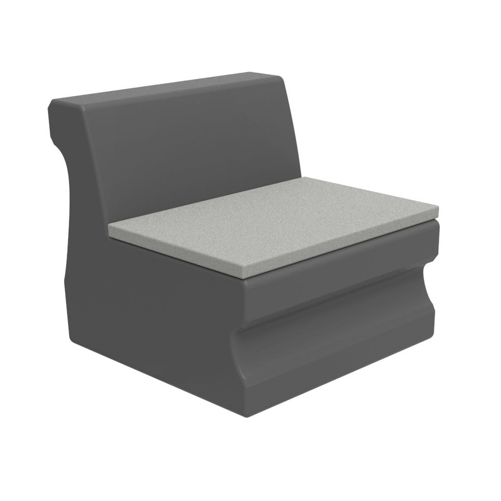 Radius Armless Modules with Seat Pads