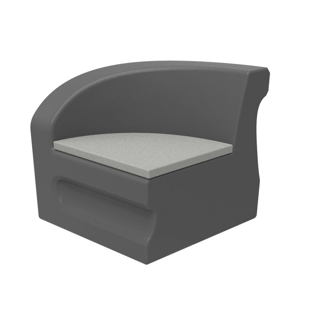 Radius Right Arm Module with Seat Pad